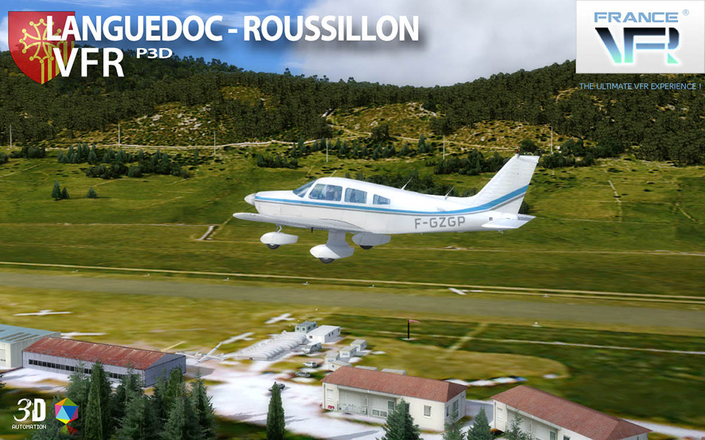 Languedoc-Roussillon VFR for P3D V4/V5